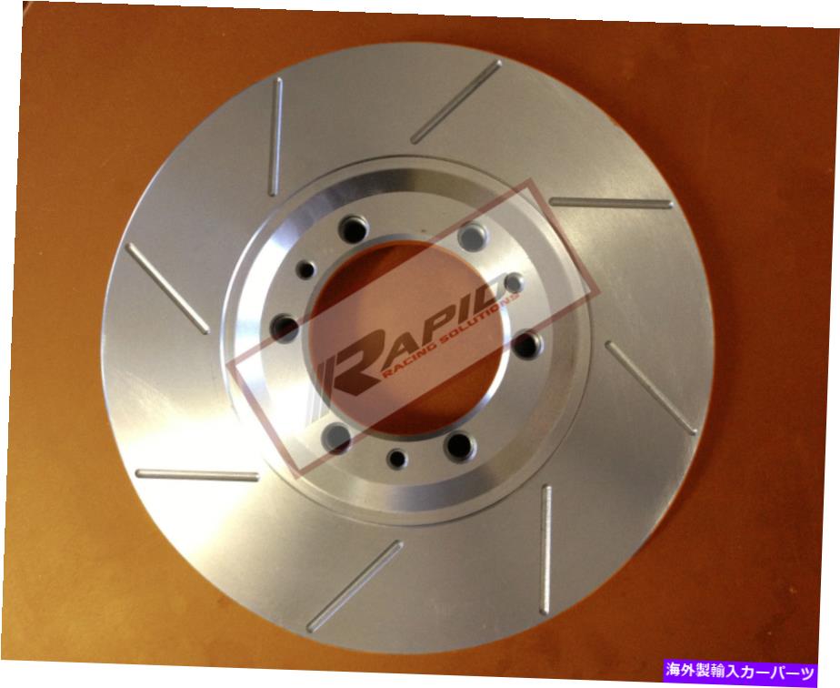 brake disc rotor Lexus GS300、400、430スロット付きフロントペア296mmに適したスロットディスクブレーキローター SLOTTED DISC BRAKE ROTORS TO SUIT LEXUS GS300, 400, 430 SLOTTED FRONT PAIR 296mm【並行輸入品】