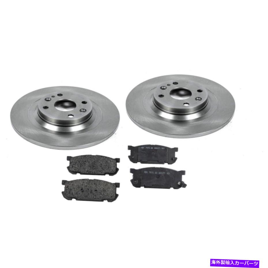 brake disc rotor Mazda Miata 2001 2002 2003 2004 2005のリアブレーキディスクローターとパッドキット Rear Brake Disc Rotors and Pads Kit For Mazda Miata 2001 2002 2003 2004 2005【並行輸入品】