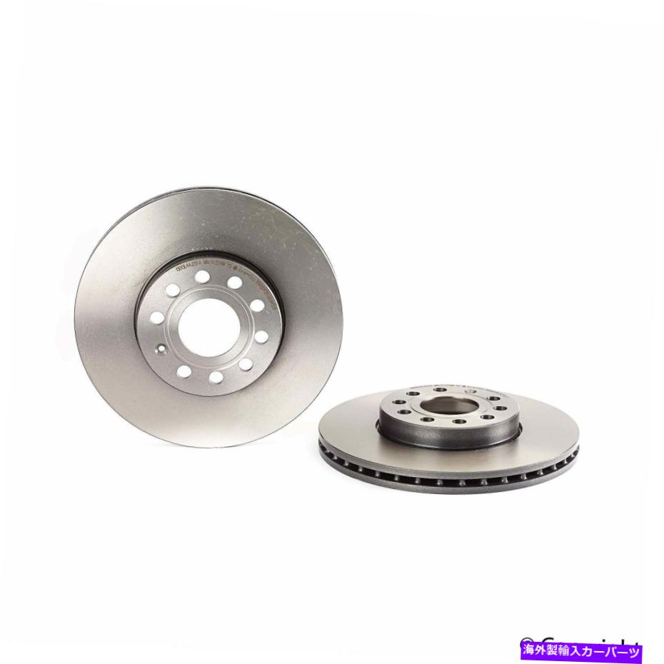 brake disc rotor ゴルフ、ジェッタ、ビートル、e-ゴルフ+モア用のフロントディスクブレーキローター（09.9145.11） Front Disc Brake Rotor for Golf, Jetta, Beetle, e-Golf+More (09.9145.11)【並行輸入品】
