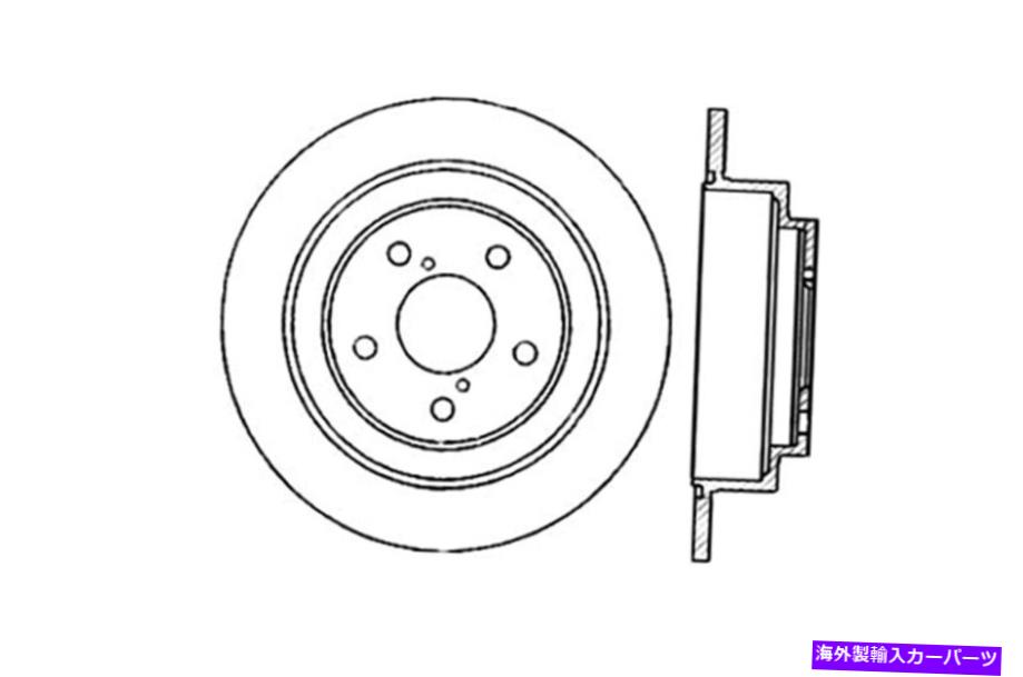 brake disc rotor STOPTECH 126.47011SLスポーツスロットドディスクブレーキローター StopTech 126.47011SL Sport Slotted Disc Brake Rotor【並行輸入品】