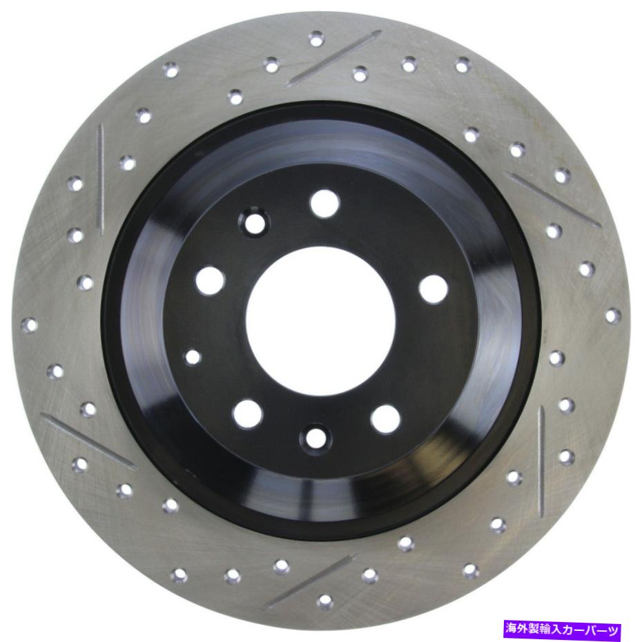 brake disc rotor 06-07 6（127.45074R）の停止後部乗客サイドディスクブレーキローター Stoptech Rear Passenger Side Disc Brake Rotor for 06-07 6 (127.45074R)【並行輸入品】