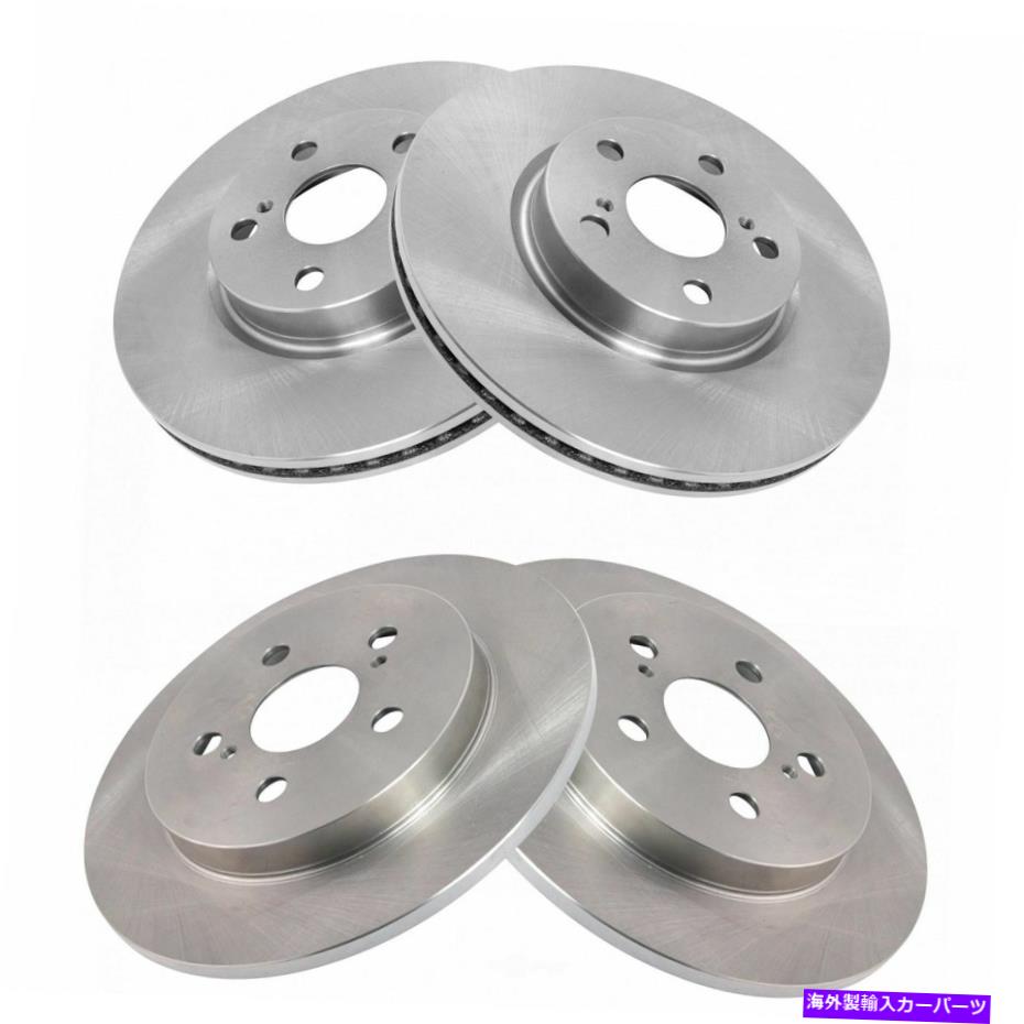 brake disc rotor ディスクブレーキローターセットTRQ BRA15345 Disc Brake Rotor Set TRQ BRA15345【並行輸入品】