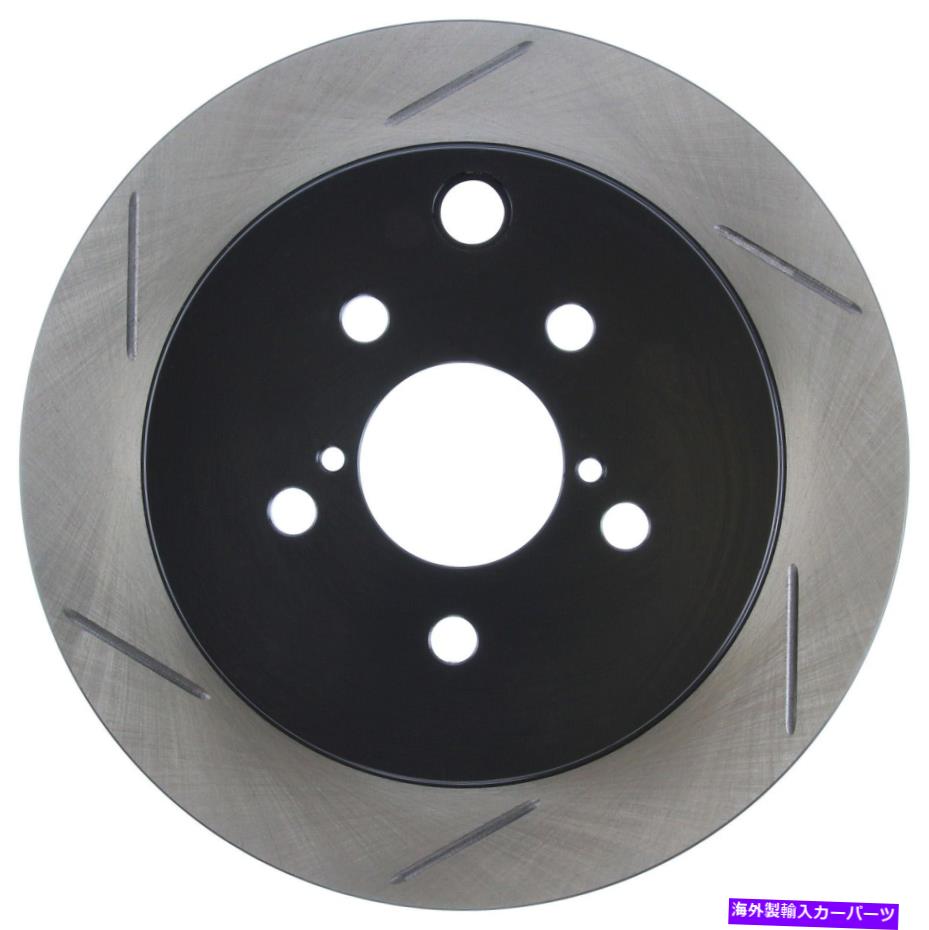 brake disc rotor STOPTECH 126.47035SRスポーツスロットドディスクブレーキローターフィット14-18フォレスター StopTech 126.47035SR Sport Slotted Disc Brake Rotor Fits 14-18 Forester【並行輸入品】
