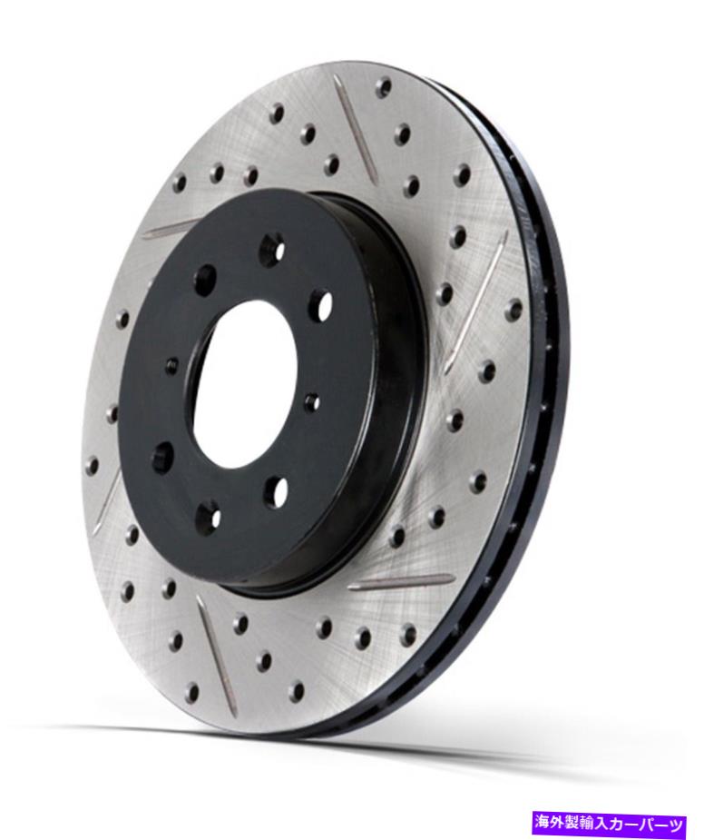 brake disc rotor STOPTECH 227.66059L SELECT SPORT SPORT Cross-drilled and Slotted Disc Brake Rotor StopTech 227.66059L Select Sport Cross-Drilled And Slotted Disc Brake Rotor【並行輸入品】