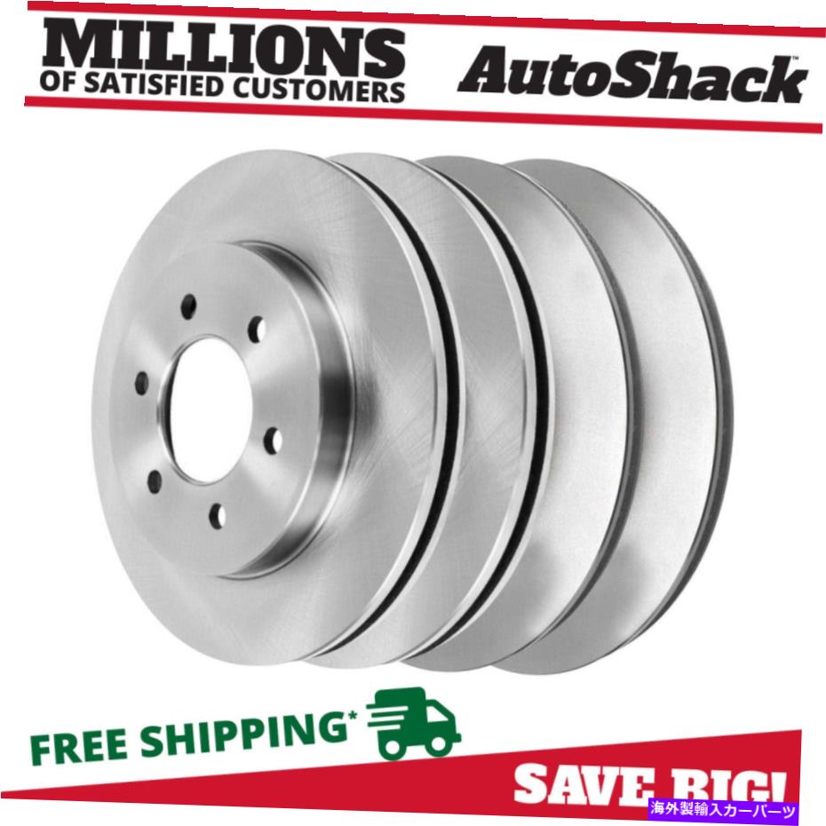brake disc rotor リンカーンマークLT 2004-2008 Ford F-150 5.4L用の4のフロントおよびリアブレーキローターセット Front & Rear Brake Rotors Set of 4 for Lincoln Mark LT 2004-2008 Ford F-150 5.4L【並行輸入品】｜Us Custom Parts Shop USDM