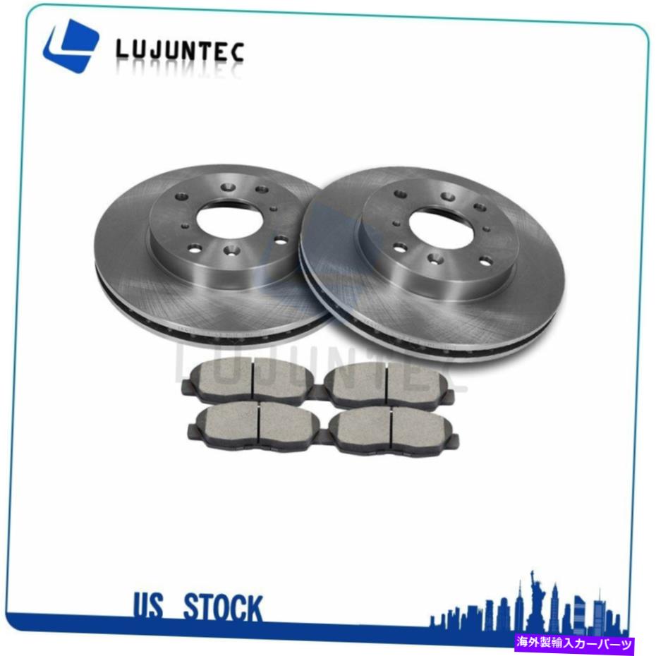 brake disc rotor 1998-1999のフロントセラミックパッドローターブレーキディスクAcura CL 2002ホンダアコード Front Ceramic Pads Rotors Brake Discs For 1998-1999 Acura CL 2002 Honda Accord【並行輸入品】