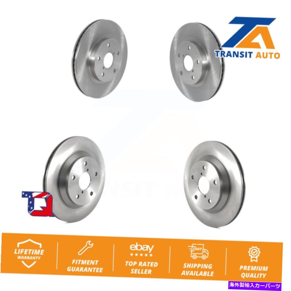 brake disc rotor 2019年のフロントリアディスクブレーキローターキットSubaru Forester of Sport Package Front Rear Disc Brake Rotors Kit For 2019 Subaru Forester Without Sport Package【並行輸入品】