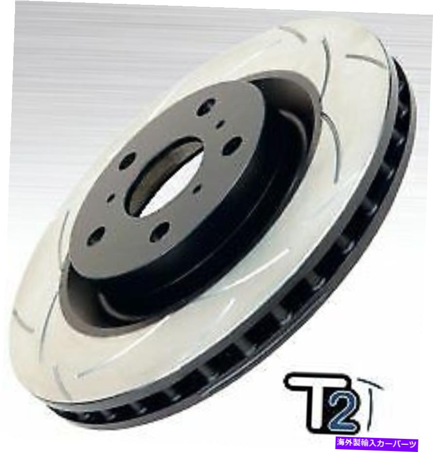 brake disc rotor DBA（2657S）STIキャリパーへのアップグレードリアスロットストリートシリーズローターFO98-06 WRX DBA (2657S) Upgrade to STi Calipers Rear Slotted Street Series Rotor Fo98-06 WRX【並行輸入品】