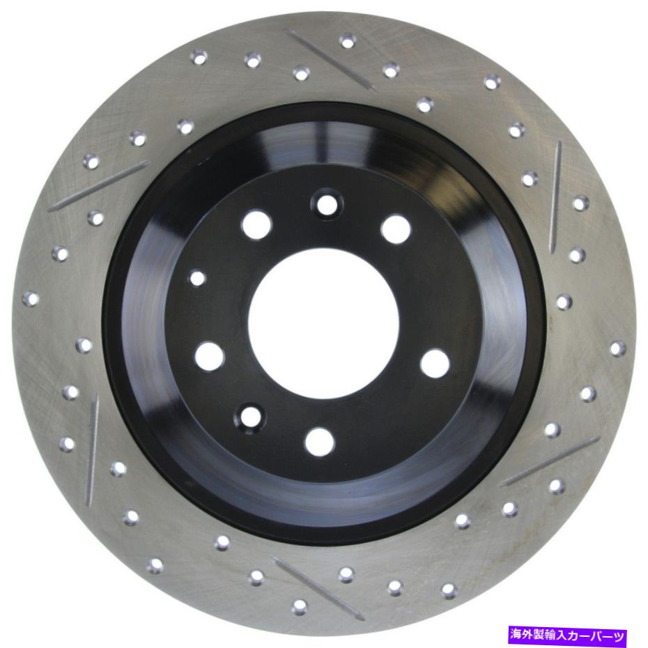 brake disc rotor 06-07 6（127.45074L）のストップテックリアドライバーサイドディスクブレーキローター Stoptech Rear Driver Side Disc Brake Rotor for 06-07 6 (127.45074L)【並行輸入品】