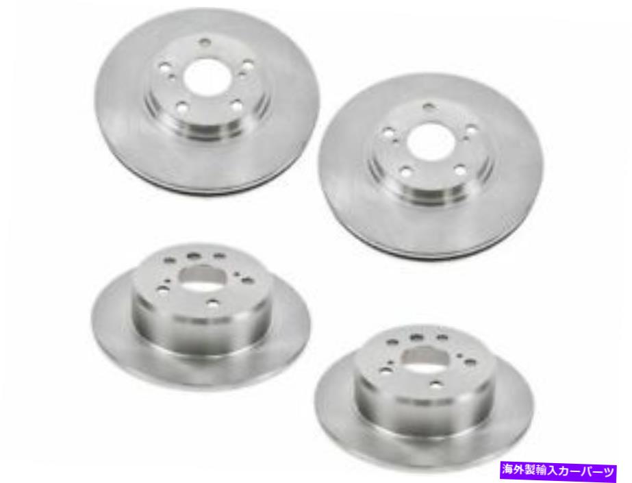 brake disc rotor 99-03レクサストヨタRX300ハイランダーFWD CC74M3用のブレーキローターセット Brake Rotor Set For 99-03 Lexus Toyota RX300 Highlander FWD CC74M3【並行輸入品】