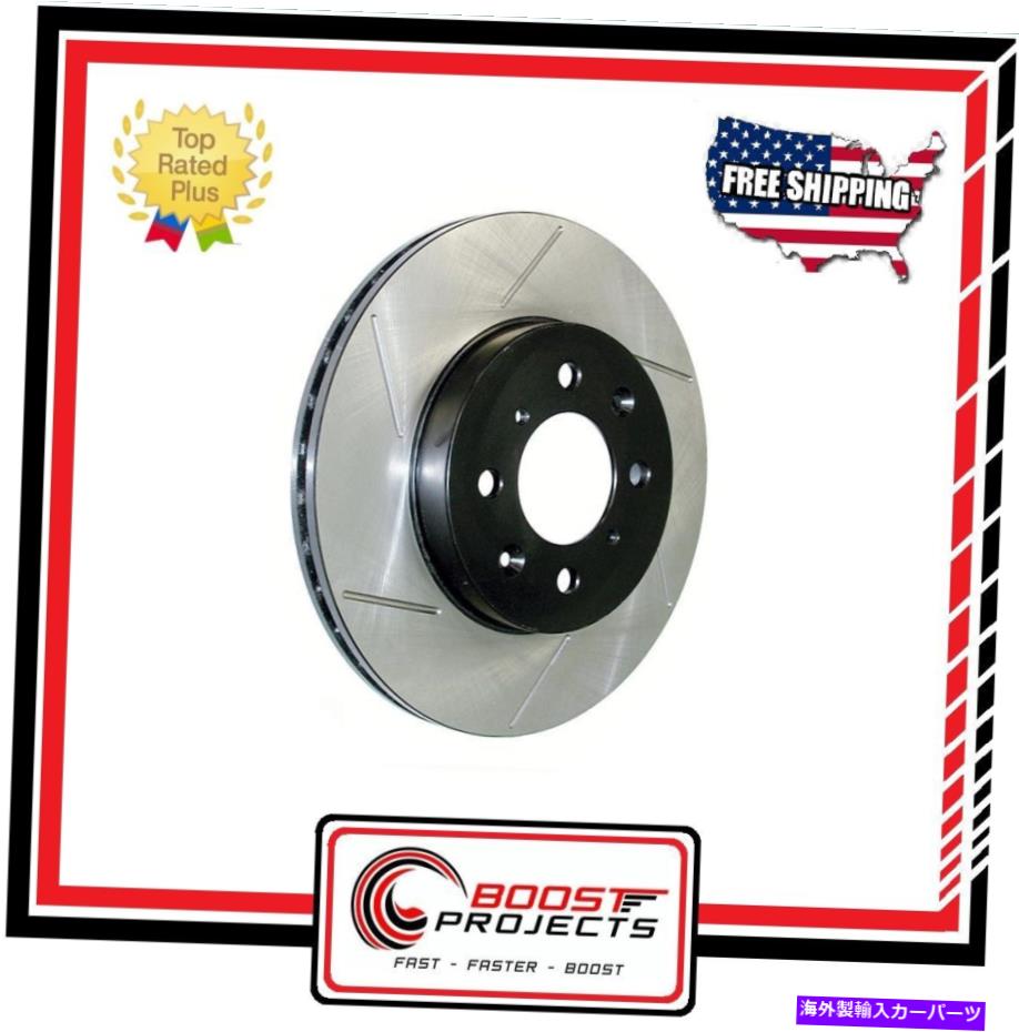brake disc rotor STOPTECH右フロントサイドスポーツスロットスロットブレーキローターACURA RSX / HONDA CIVIC用 StopTech Right Front Side Sport Slotted Brake Rotor For Acura RSX / Honda Civic【並行輸入品】