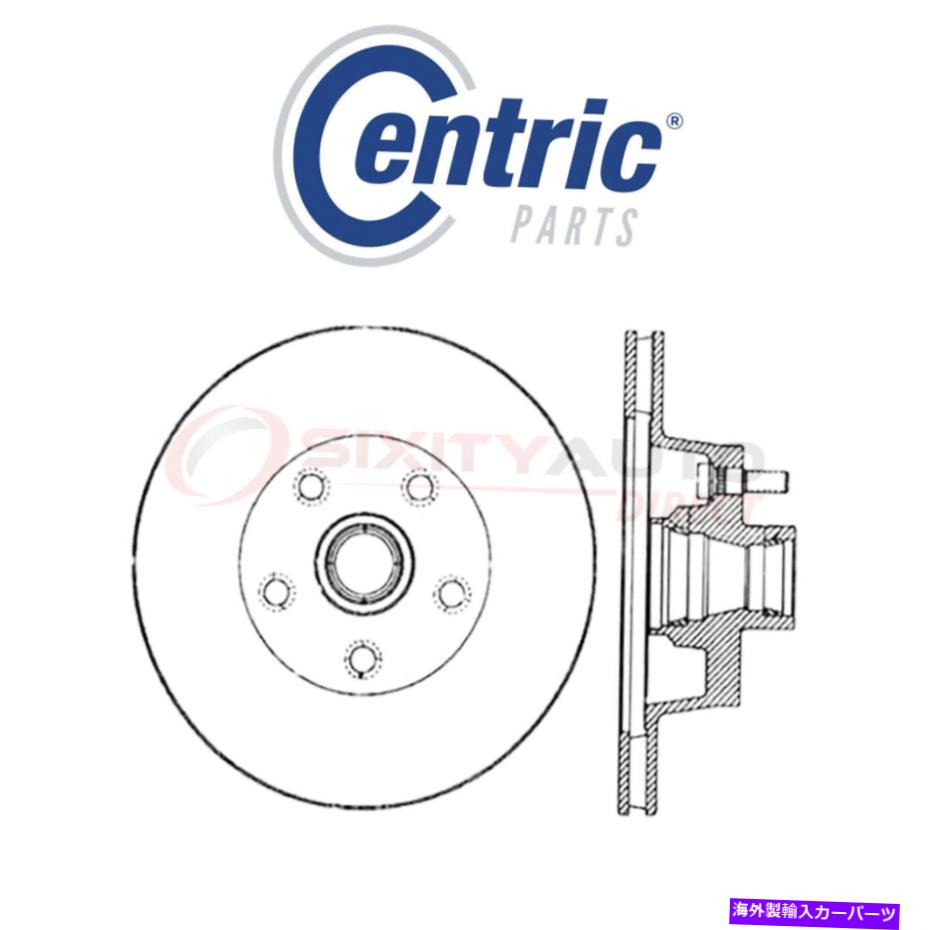 brake disc rotor 1968年の中心スロットディスクブレーキローター3.3L 5.0L 6.4L 7.0L YC Centric Slotted Disc Brake Rotor for 1968 Ford Fairlane 3.3L 5.0L 6.4L 7.0L yc【並行輸入品】