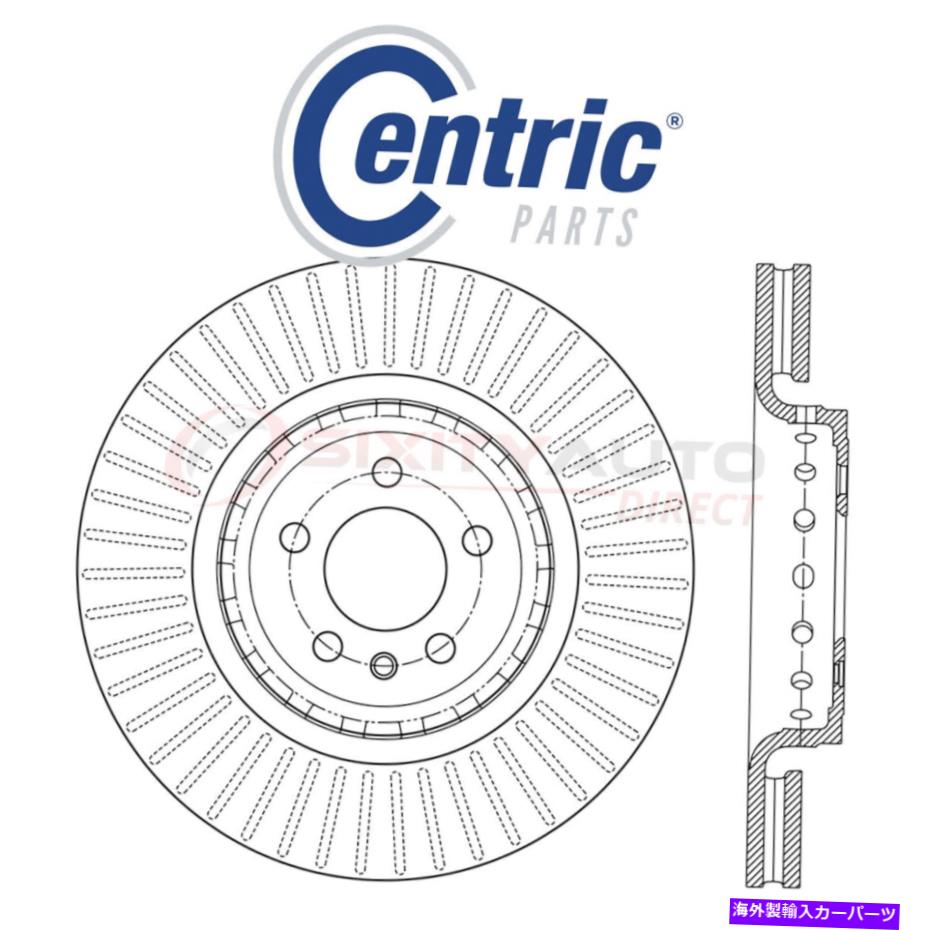 brake disc rotor 2014-2016 Dodge Charger 3.6L 5.7L V6 V8 -Kit Uxの中心ディスクブレーキローター Centric Disc Brake Rotor for 2014-2016 Dodge Charger 3.6L 5.7L V6 V8 - Kit ux【並行輸入品】