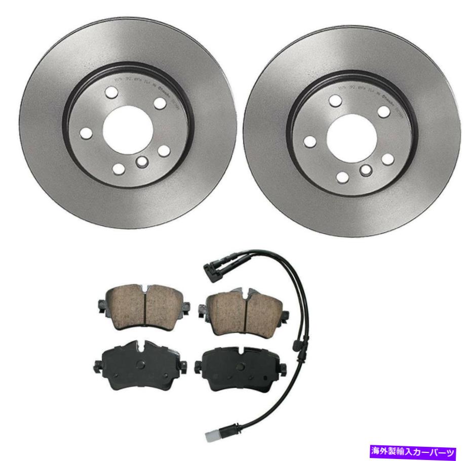 brake disc rotor アケボノフロントブレーキキットミニF55 F56 F57クーパーS 2.0L用ユーロパッドディスクローター Akebono Front Brake Kit Euro Pad Disc Rotors For Mini F55 F56 F57 Cooper S 2.0L【並行輸入品】