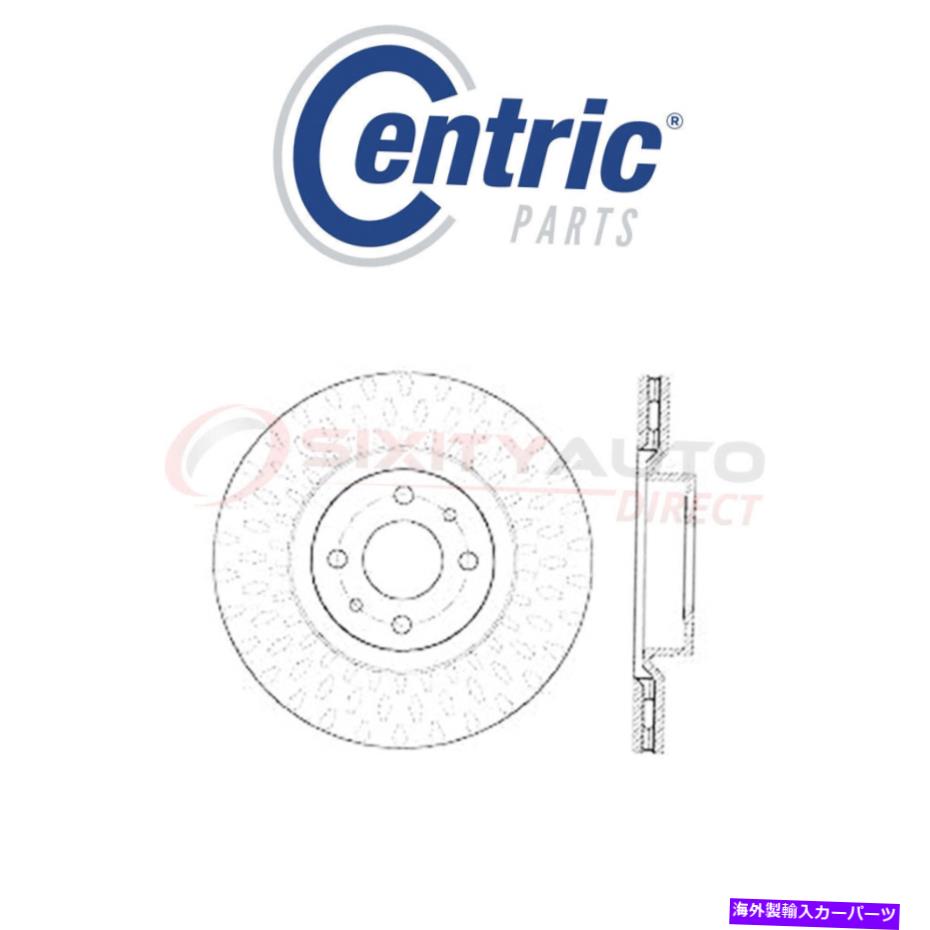 brake disc rotor Centric 127.04004RキットセットブレーキEA用ディスクブレーキローター Centric 127.04004R Disc Brake Rotor for Kit Set Braking ea【並行輸入品】