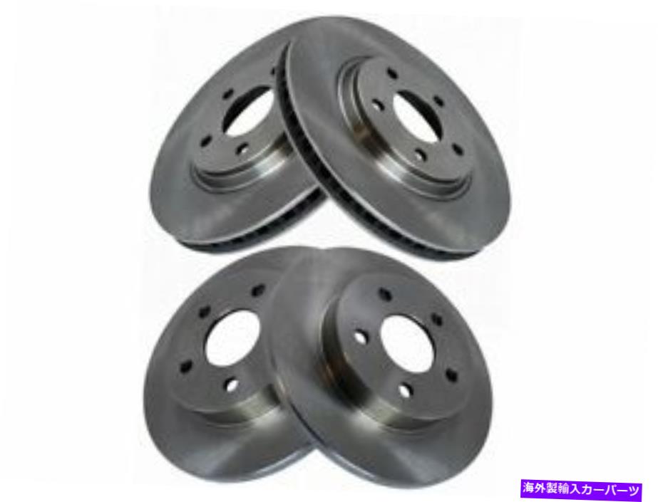 brake disc rotor シボレーポンティアックサターンコバルトマリブG5 HHR G6オーライオンJT61K6用のブレーキローターセット Brake Rotor Set For Chevy Pontiac Saturn Cobalt Malibu G5 HHR G6 Aura Ion JT61K6【並行輸入品】