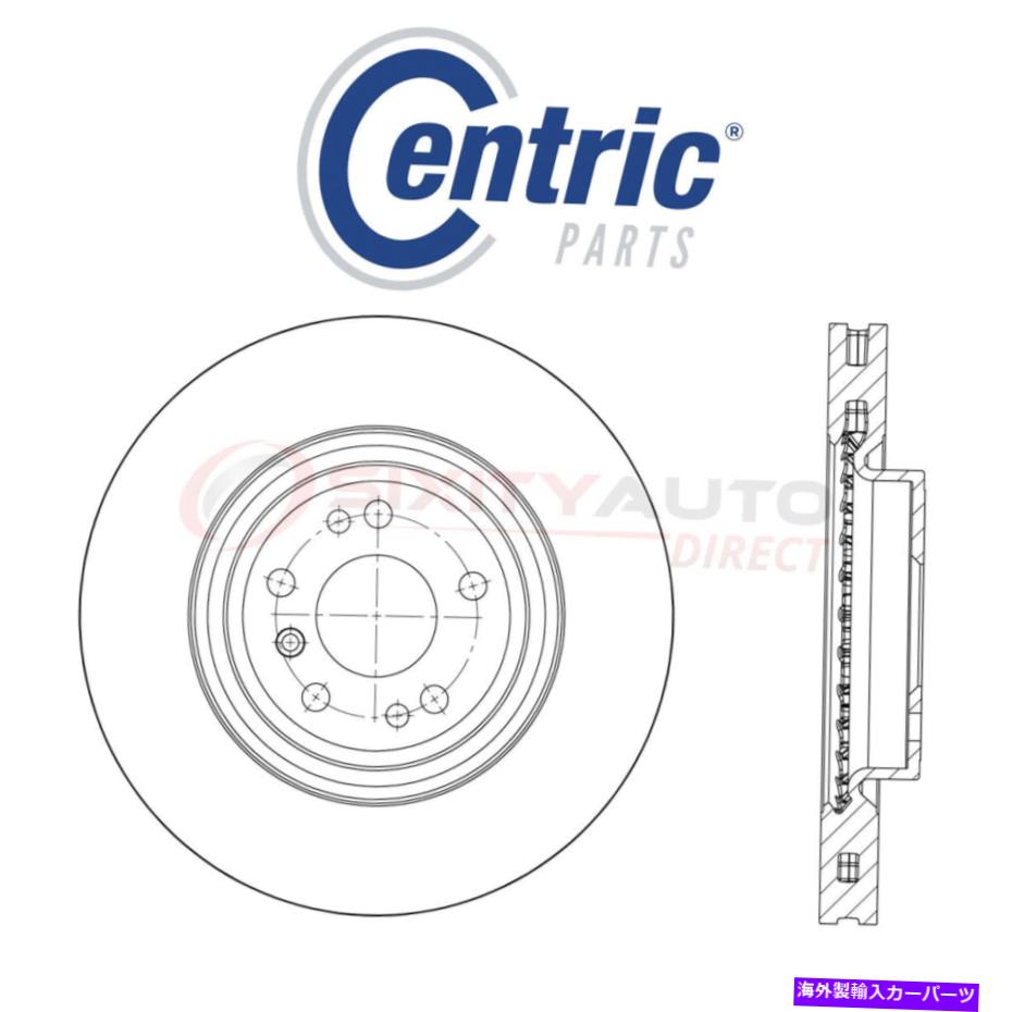 brake disc rotor 2016年のメルセデスベンツGLE300D EZの中心ハイカーボンアロイディスクブレーキローター Centric High Carbon Alloy Disc Brake Rotor for 2016 Mercedes-Benz GLE300d ez【並行輸入品】