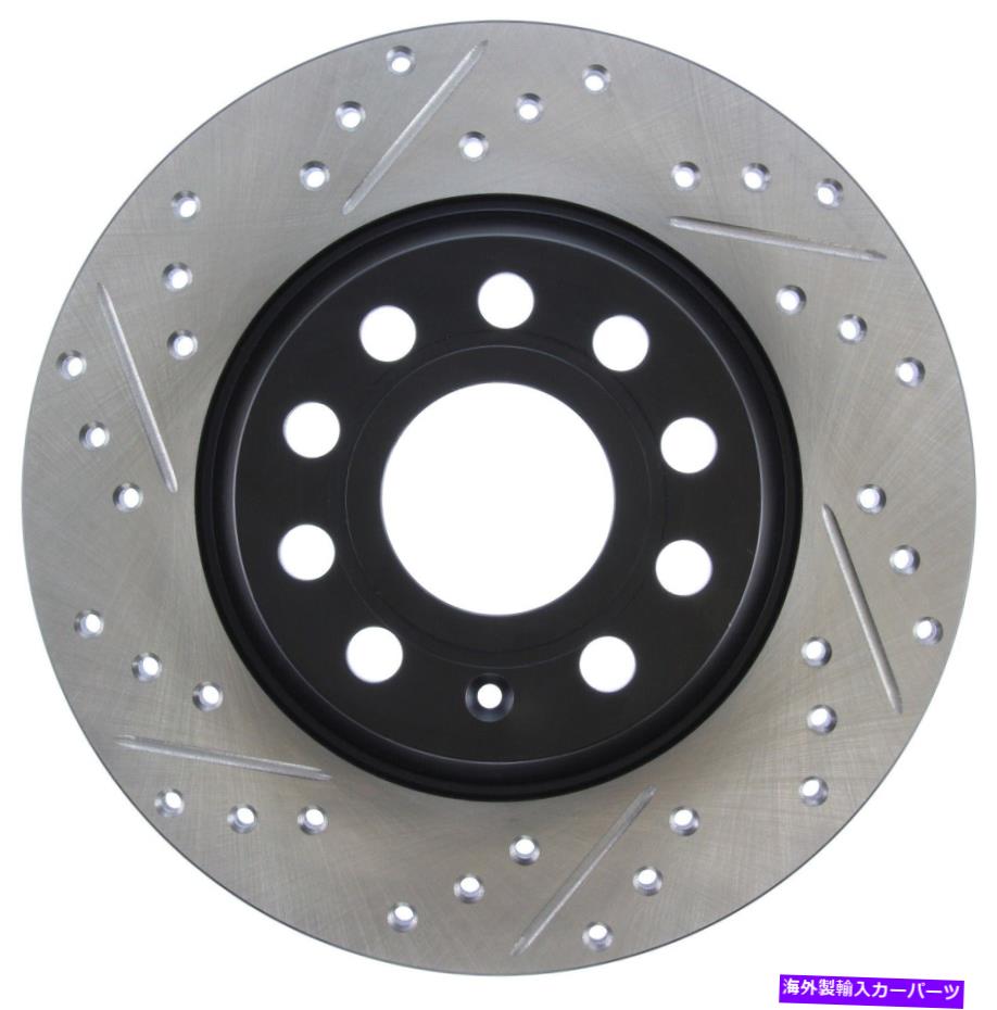 brake disc rotor STOPTECH 127.33099R SELECT SPORT SPORT Cross-drilled and Slotted Disc Brake Rotor StopTech 127.33099R Select Sport Cross-Drilled And Slotted Disc Brake Rotor【並行輸入品】
