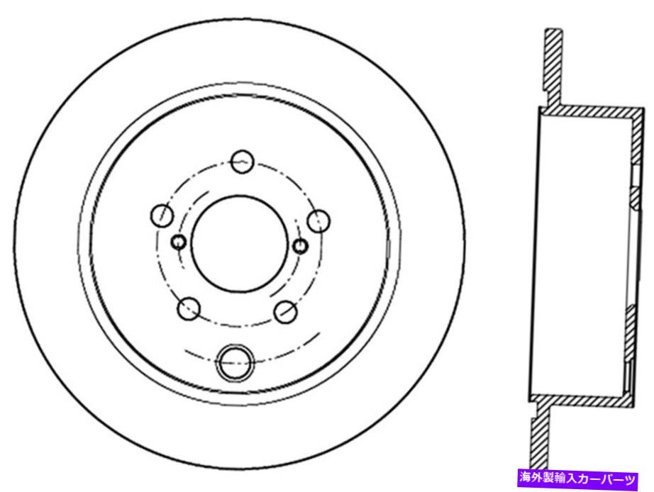 brake disc rotor STOPTECH 126.47035SL STOPTECH SPORT ROTOR FITS 14-17 FORESTER StopTech 126.47035SL StopTech Sport Rotor Fits 14-17 Forester【並行輸入品】