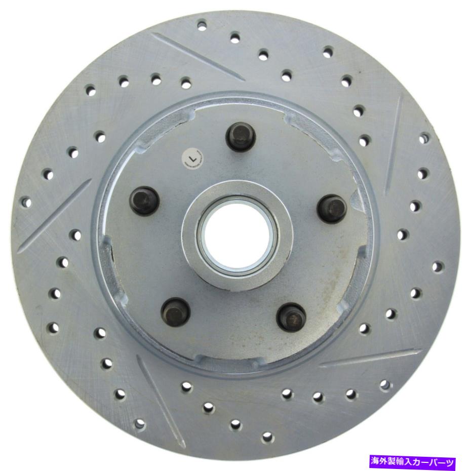 brake disc rotor STOPTECH 227.61053L SELECT SPORT SPORT Cross-drilled and Slotted Disc Brake Rotor StopTech 227.61053L Select Sport Cross-Drilled And Slotted Disc Brake Rotor【並行輸入品】