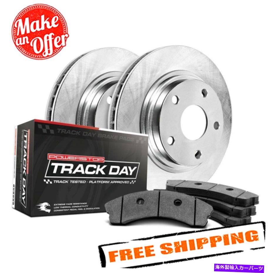 brake disc rotor パワーストップTDBK7725トラックデイプレーンリアブレーキキット2016-2021ホンダシビック Power Stop TDBK7725 Track Day Plain Rear Brake Kit for 2016-2021 Honda Civic【並行輸入品】 52,668円