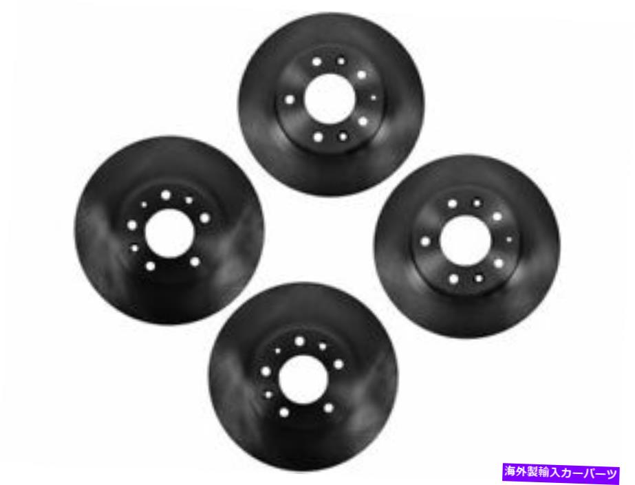 brake disc rotor フォードリンカーンマツダマーキュリーフュージョンMKZゼファー6ミラノGG88W5用のブレーキローターセット Brake Rotor Set For Ford Lincoln Mazda Mercury Fusion MKZ Zephyr 6 Milan GG88W5【並行輸入品】