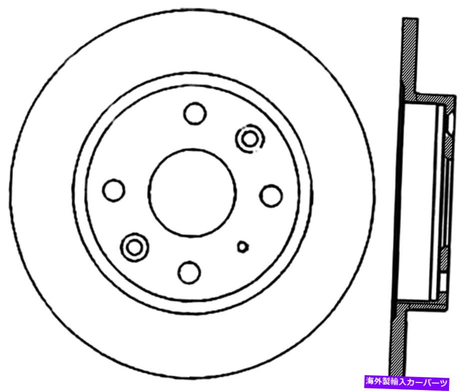 brake disc rotor STOPTECH 127.45035CRディスクブレーキローター StopTech 127.45035CR Disc Brake Rotor【並行輸入品】