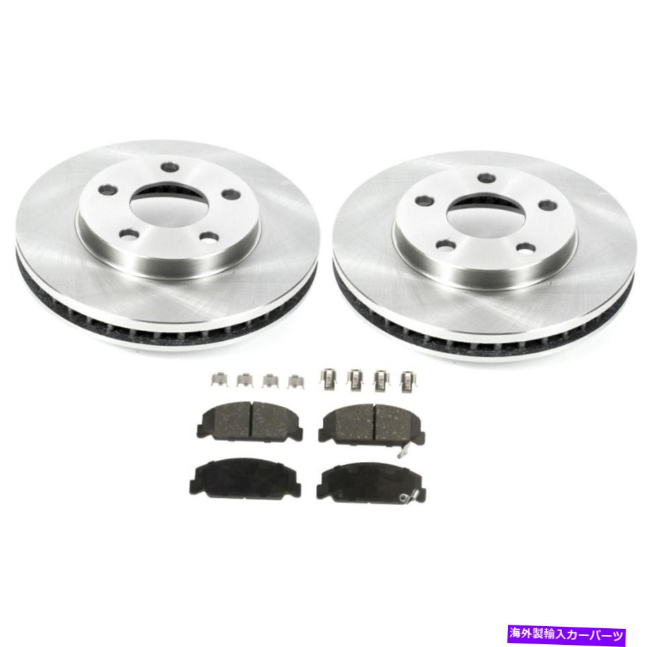 brake disc rotor デヴィルキャデラックデビルフリートウッドのためのブレーキディスクとパッドキット1990-1992 Brake Disc and Pad Kit New for De Ville Cadillac DeVille Fleetwood 1990-1992【並行輸入品】