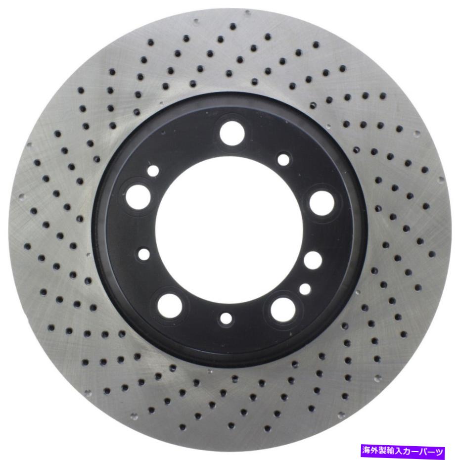 brake disc rotor 2019-2021ポルシェ911 OEスタイルクロスドリルドブレーキローターローターリア左中心 For 2019-2021 Porsche 911 OE Style Cross-Drilled Brake Rotor Rear Left Centric【並行輸入品】
