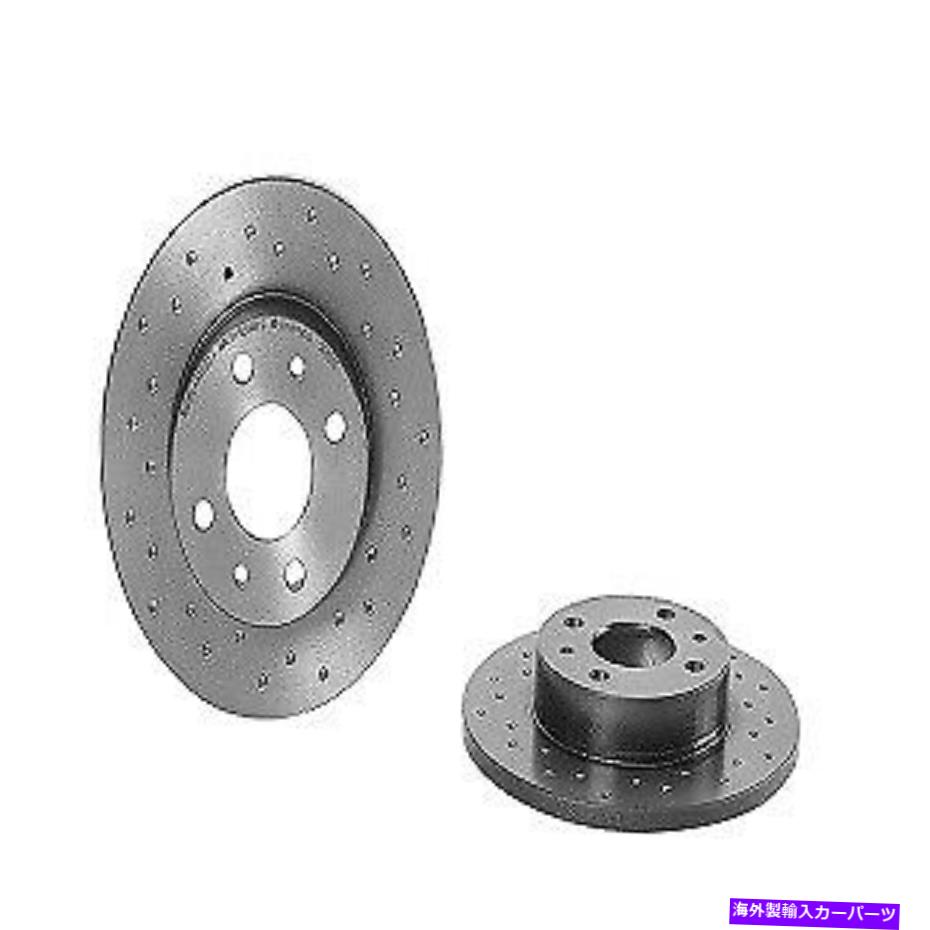 brake disc rotor 12-19 500のブレンボリアディスクブレーキローター（08.5085.1x） Brembo Rear Disc Brake Rotor for 12-19 500 (08.5085.1X)【並行輸入品】