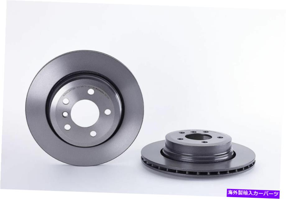 brake disc rotor ブレンボ09.9573.11 04-10 BMW X3のプレミアムUVコーティングリアブレーキローター Brembo 09.9573.11 Premium UV Coated Rear Brake Rotor For 04-10 BMW X3【並行輸入品】