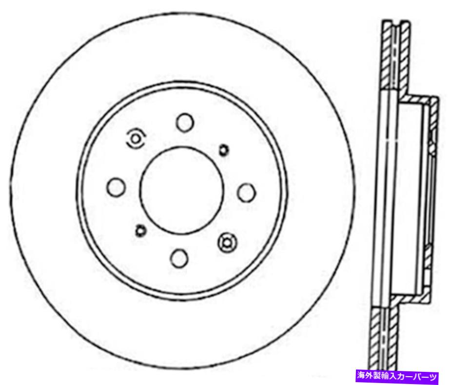 brake disc rotor STOPTECH 126.40021CSL SPORT CRYO処理スロットディスクブレーキローター StopTech 126.40021CSL Sport Cryo-Treated Slotted Disc Brake Rotor【並行輸入品】