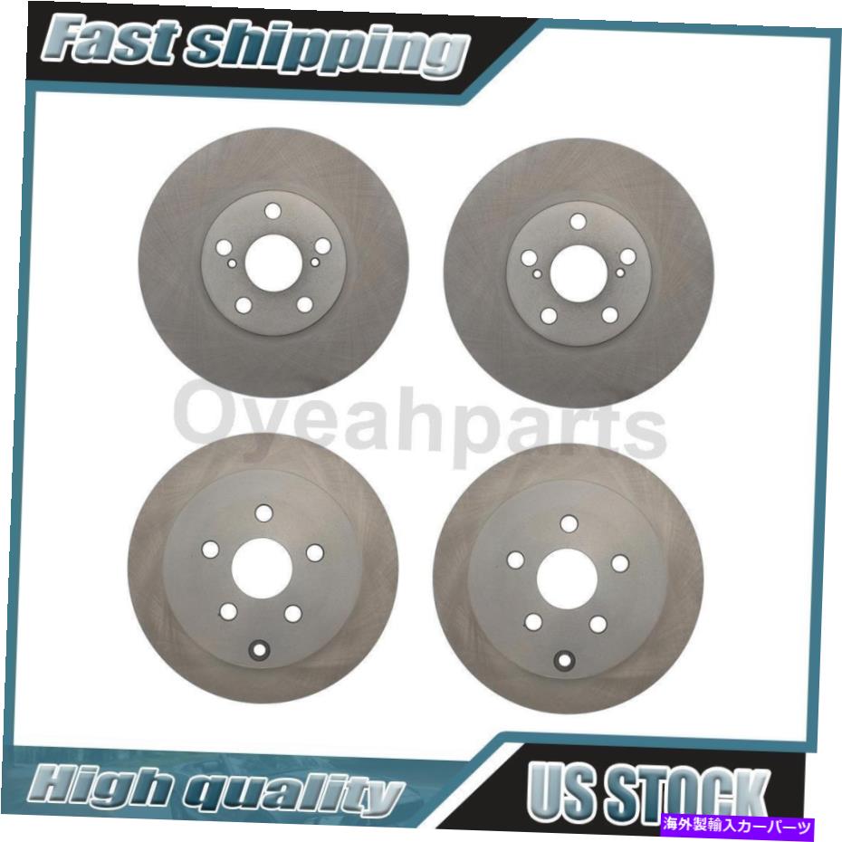 brake disc rotor トヨタセリカ2000-2005 c-tekフロントリア4xディスクブレーキローター Fits Toyota Celica 2000-2005 C-Tek Front Rear 4X Disc Brake Rotor【並行輸入品】 51,678円