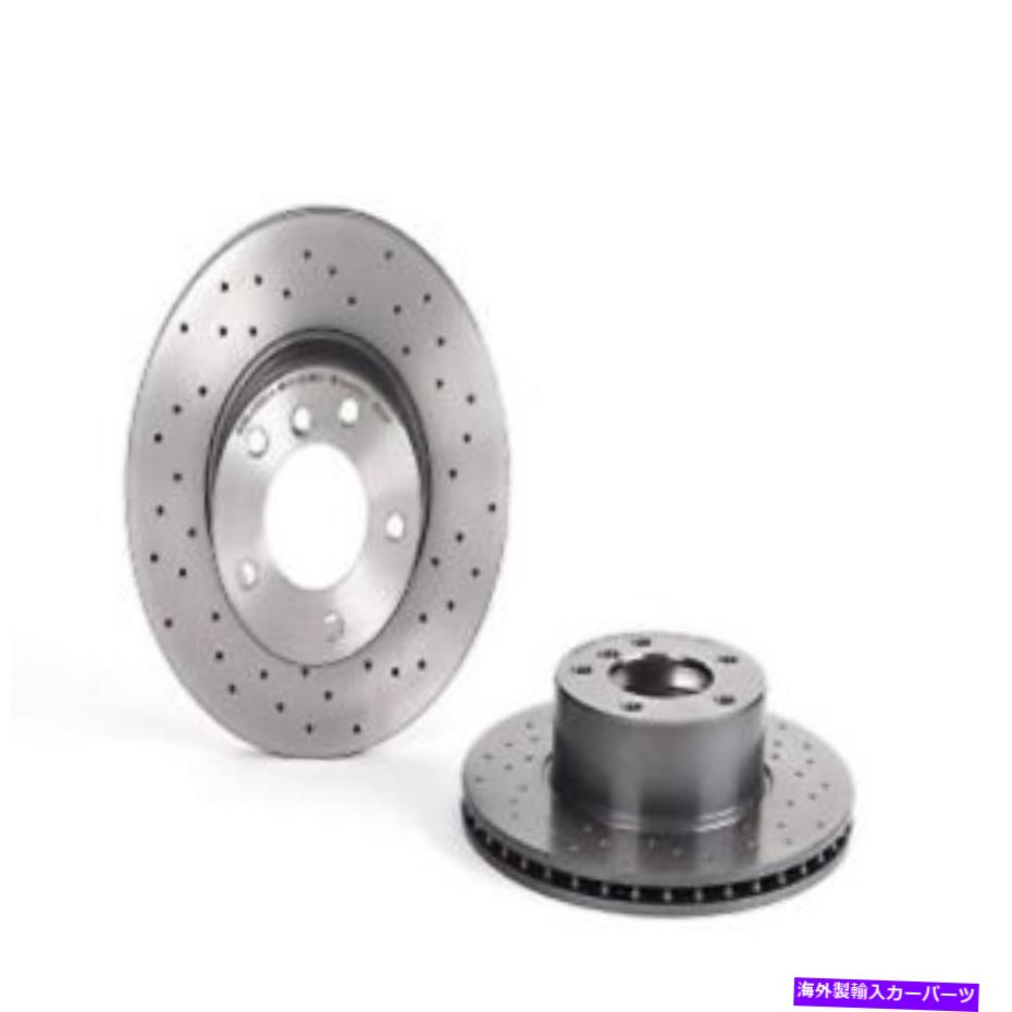 brake disc rotor フロントドリルローターブレンボ09.6924.1x Front Drilled Rotor Brembo 09.6924.1X【並行輸入品】