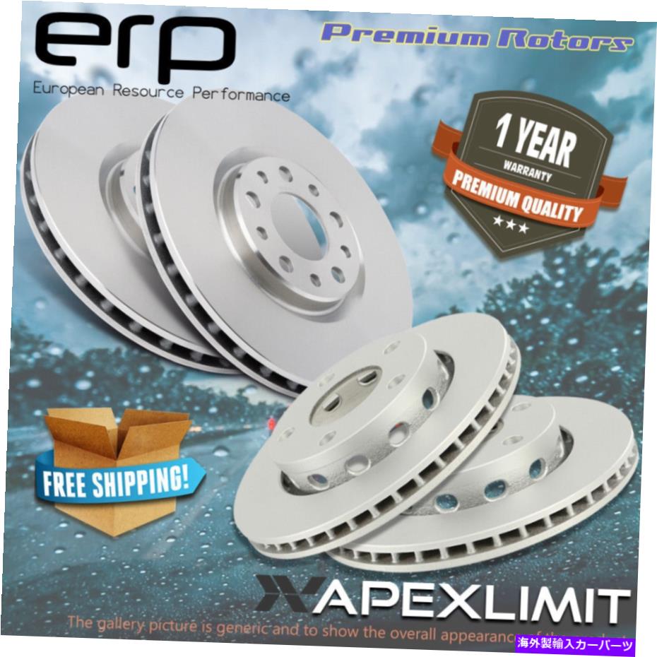 brake disc rotor F+Rプレミアムローター（2005-2009）Scion TC F+R Premium Rotors for (2005-2009) Scion tC【並行輸入品】