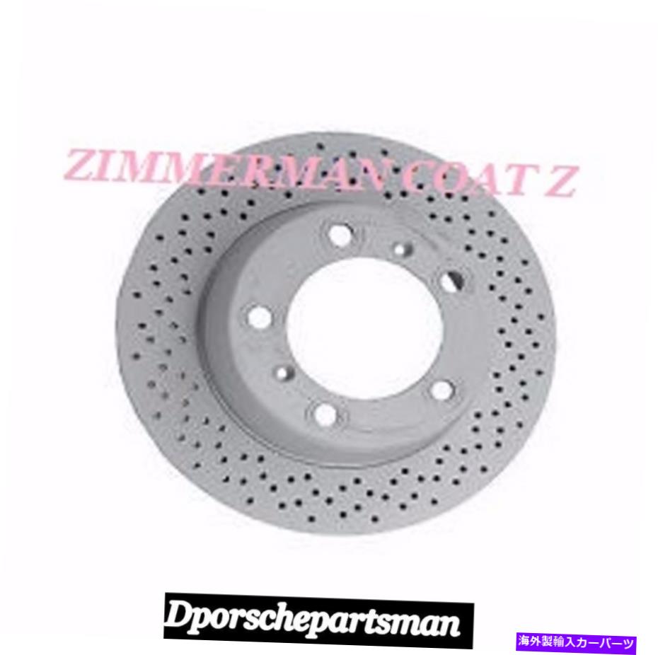 brake disc rotor ポルシェボクスター /ケイマンブレーキディスク（左後部または右）Zimmerman New #NS Porsche Boxster / Cayman Brake Disc ( Rear Left OR Right ) ZIMMERMAN NEW #NS【並行輸入品】