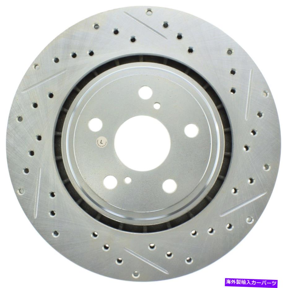 brake disc rotor STOPTECH 227.44158L SELECT SPORT SPORT Cross-drilled and Slotted Disc Brake Rotor StopTech 227.44158L Select Sport Cross-Drilled And Slotted Disc Brake Rotor【並行輸入品】