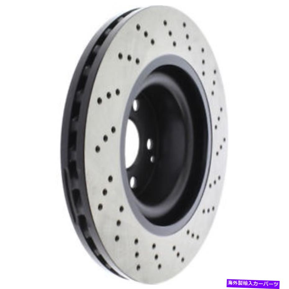 brake disc rotor FRTドリルブレーキローター中心部128.35049 Frt Drilled Brake Rotor Centric Parts 128.35049【並行輸入品】