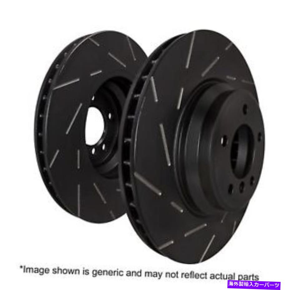 brake disc rotor FRTスロット付きブレーキローターEBCブレーキUSR553 Frt Slotted Brake Rotor EBC Brake USR553【並行輸入品】