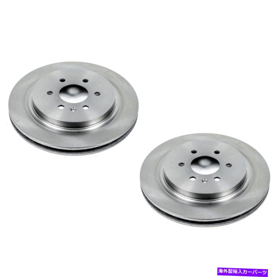 brake disc rotor Set-P15AR82118-2 PowerStop Brake Discs 2輪セットCadillac SRX用 SET-P15AR82118-2 Powerstop Brake Discs 2-Wheel Set Rear RWD for Cadillac SRX【並行輸入品】