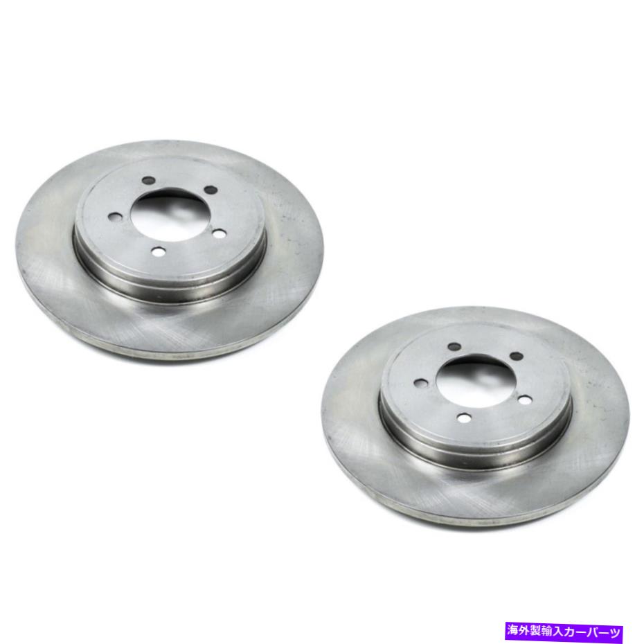 brake disc rotor set-p15ar8593-2パワーストップ2輪セットブレーキディスクリンカーンアビエーター用リアRWD SET-P15AR8593-2 Powerstop 2-Wheel Set Brake Discs Rear RWD for Lincoln Aviator【並行輸入品】