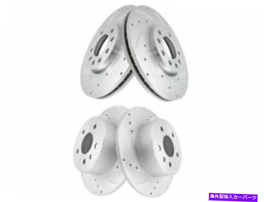brake disc rotor TRQブレーキローターセットはSAAB 900 1997-1998 97PDHVに適合します TRQ Brake Rotor Set fits Saab 900 1997-1998 97PDHV【並行輸入品】