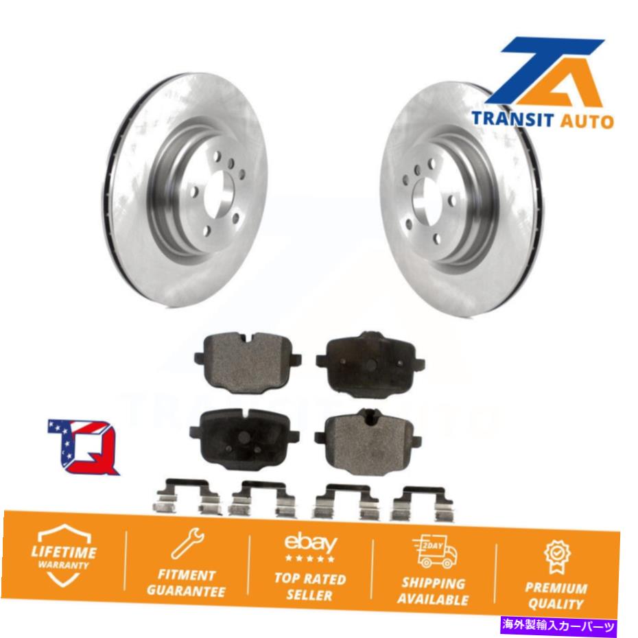 brake disc rotor リアブレーキローター＆セラミックパッドキット2016-2019 BMW ALPINA B6 XDRIVE GRAN COUPE Rear Brake Rotor & Ceramic Pad Kit For 2016-2019 BMW Alpina B6 xDrive Gran Coupe【並行輸入品】