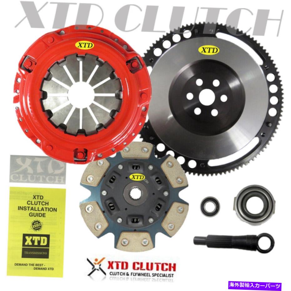 clutch kit XTDステージ3クラッチ＆Xliteフライホイールキット2000 2001 2002 2003 2004 2005 CIVIC SOHC XTD STAGE 3 CLUTCH & XLITE FLYWHEEL KIT 2000 2001 2002 2003 2004 2005 CIVIC SOHC【並行輸入品】