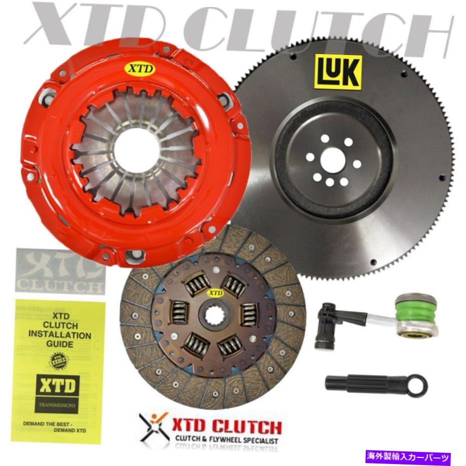 clutch kit XTDステージ1クラッチ +スレーブ + LUKフライホイールキット00-02キャバリアポンティアックサンファイア XTD STAGE 1 CLUTCH + SLAVE + LUK FLYWHEEL KIT 00-02 CAVALIER PONTIAC SUNFIRE【並行輸入品】