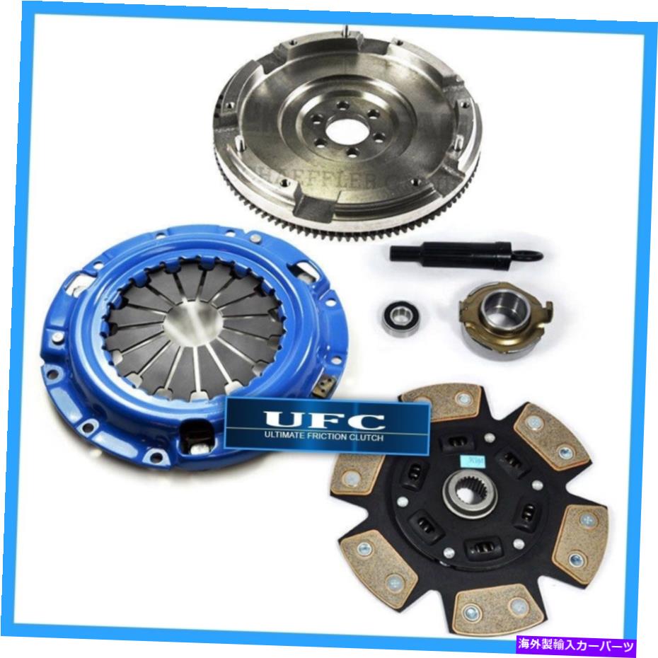 clutch kit UFCRステージ3クラッチキット＆HDフライホイールプローブ626 MX-6 B2000 B2200 2.0L 2.2L 4cyl UFCR STAGE 3 CLUTCH KIT & HD FLYWHEEL PROBE 626 MX-6 B2000 B2200 2.0L 2.2L 4CYL【並行輸入品】