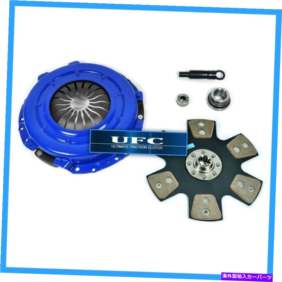 clutch kit UFCステージ4セラミックレースクラッチキット1994-2004フォードマスタング3.8L 3.9L V6 UFC STAGE 4 CERAMIC RACE CLUTCH KIT 1994-2004 FORD MUSTANG 3.8L 3.9L V6【並行輸入品】