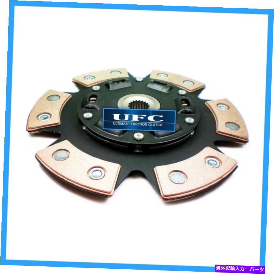clutch kit UFCステージ3スプリング6パッククラッチディスク85-87ホンダプレリュード86-89アコード2.0L UFC STAGE 3 SPRUNG 6-PUCK CLUTCH DISC 85-87 HONDA PRELUDE 86-89 ACCORD 2.0L【並行輸入品】