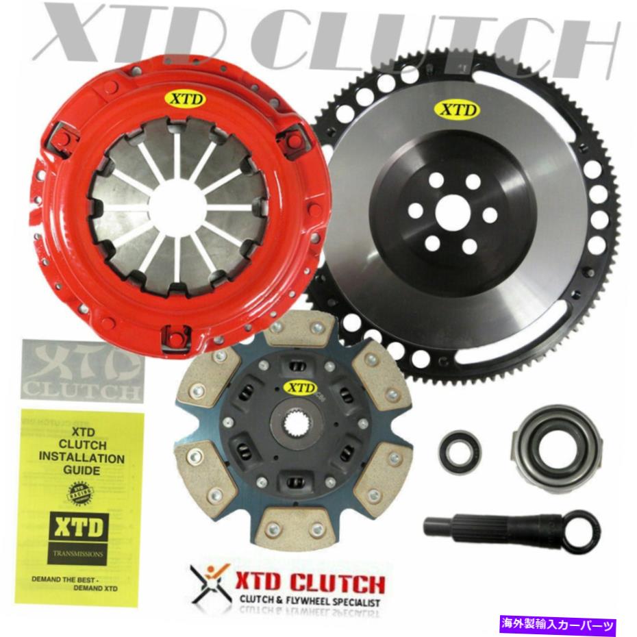 clutch kit XTDステージ3クラッチ＆ウルトラライトフライホイールキット1989-1991 CIVIC CRX 1.5L 1.6L XTD STAGE 3 CLUTCH & ULTRA LITE FLYWHEEL KIT 1989-1991 CIVIC CRX 1.5L 1.6L【並行輸入品】
