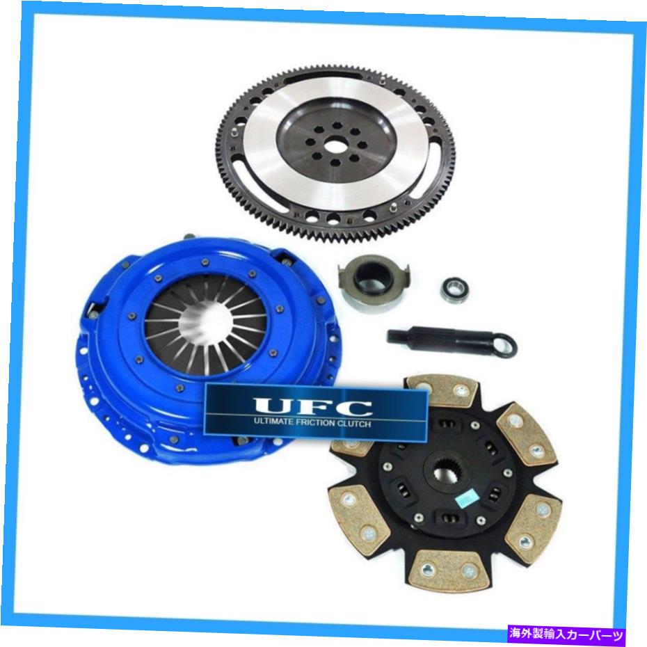 clutch kit UFステージ3クラッチキット+ 10ポンドのクロモリーレースフライホイールfor Acura Honda B16 B18 B20 UF STAGE 3 CLUTCH KIT+ 10 LBS CHROMOLY RACE FLYWHEEL for ACURA HONDA B16 B18 B20【並行輸入品】